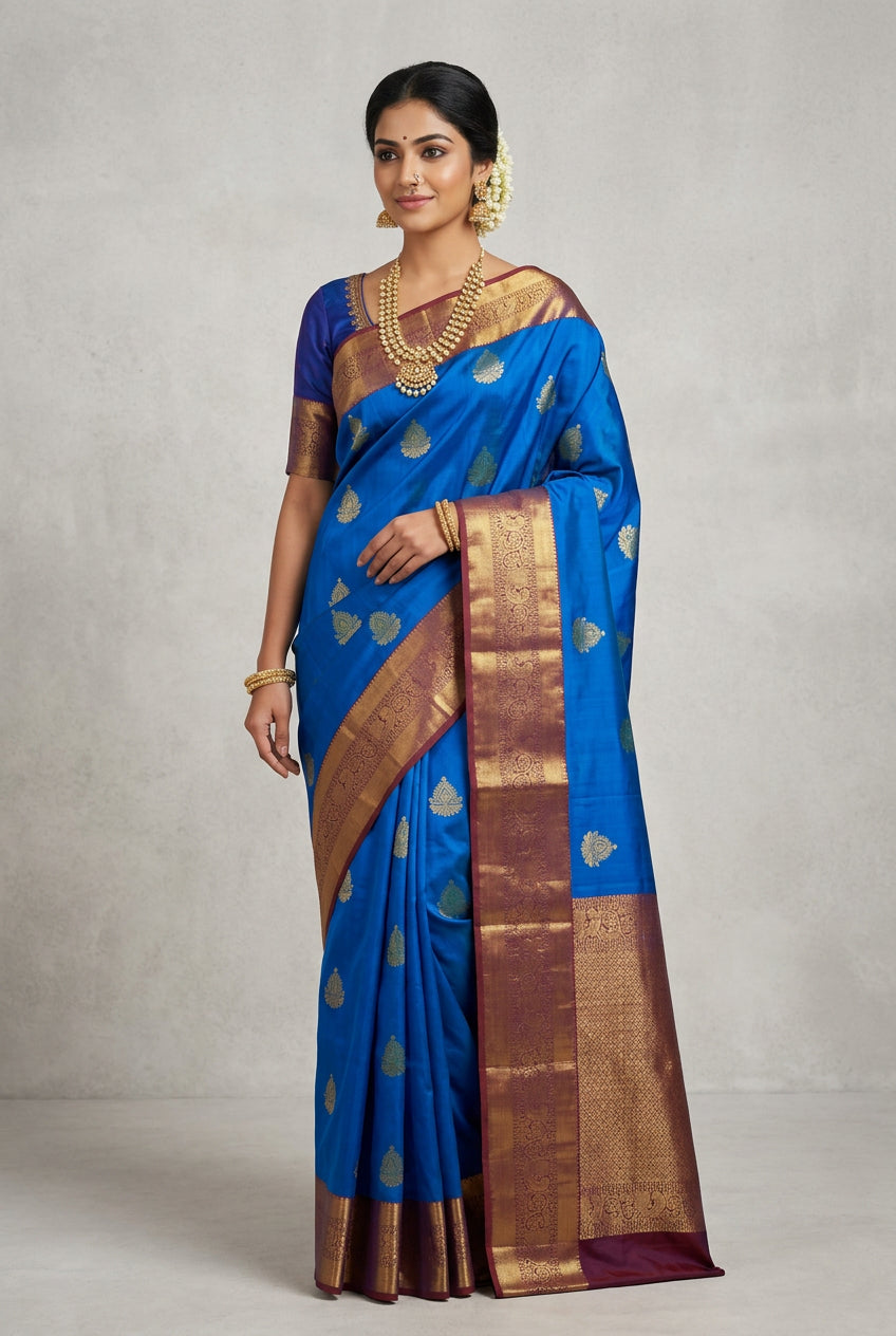 Kanchi Mix Silk Saree