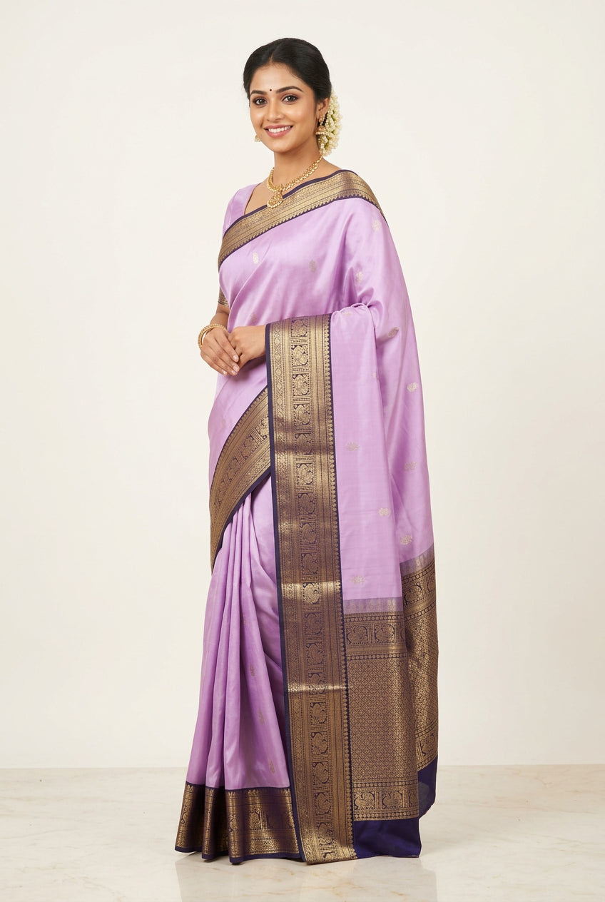 Kanchi Mix Silk Saree