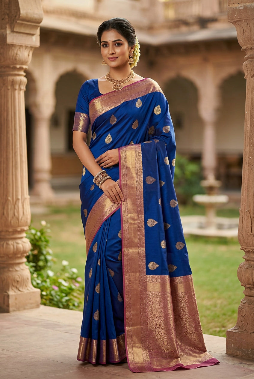 Kanchi Mix Silk Saree