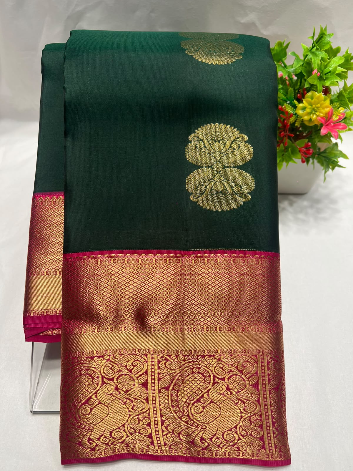 Kanchi Mix Silk Saree