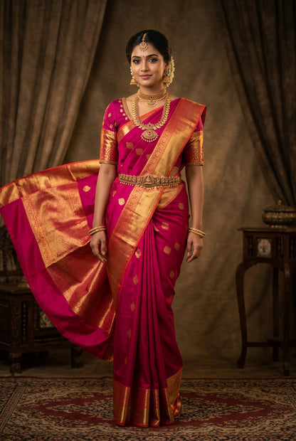 Kanchi Mix Silk Saree