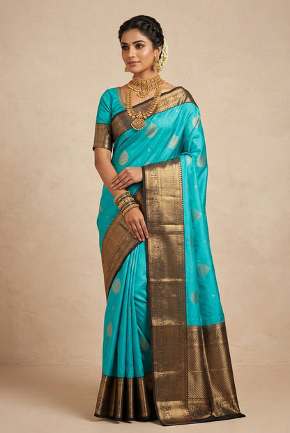 Kanchi Mix Silk Saree