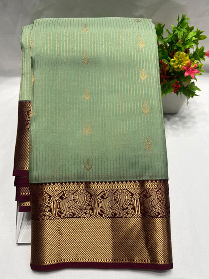 Kanchi Mix Silk Saree