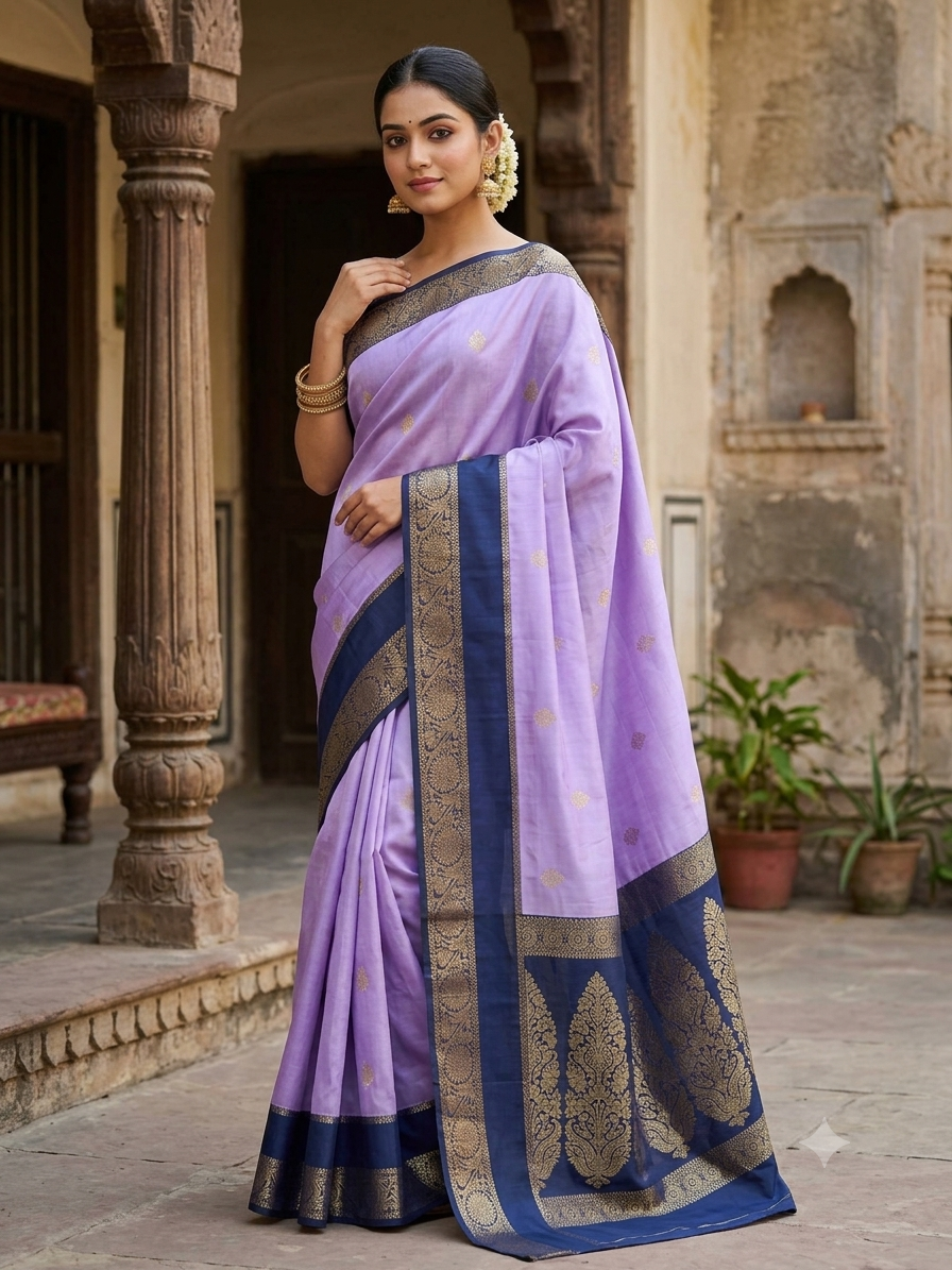 Kanchi Mix Silk Saree