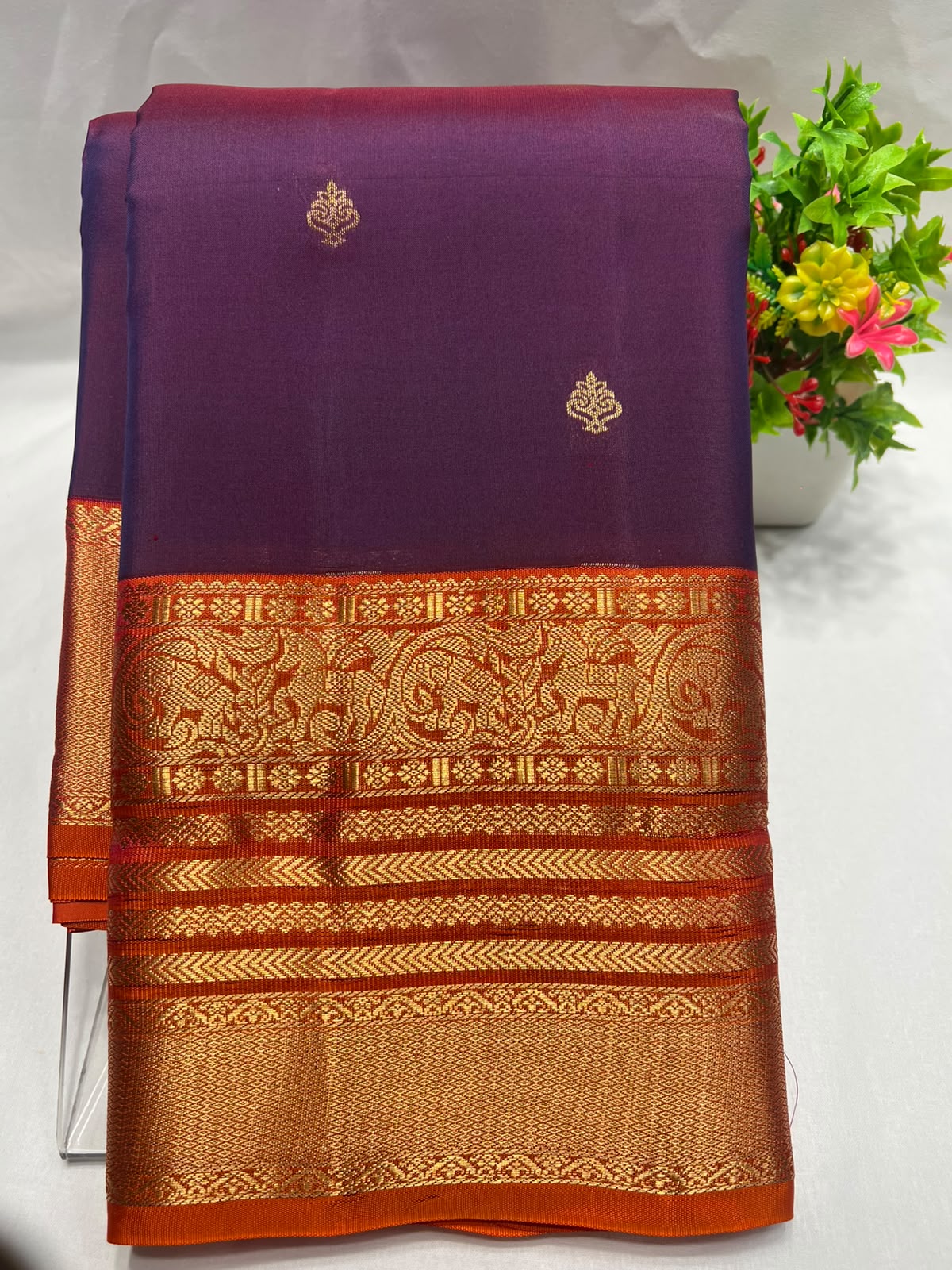 Kanchi Mix Silk Saree