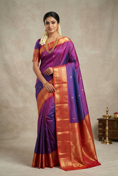 Kanchi Mix Silk Saree