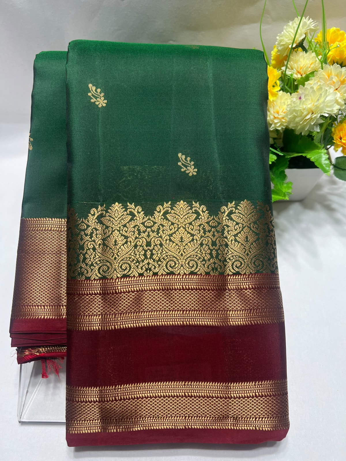 Kanchi Mix Silk Saree
