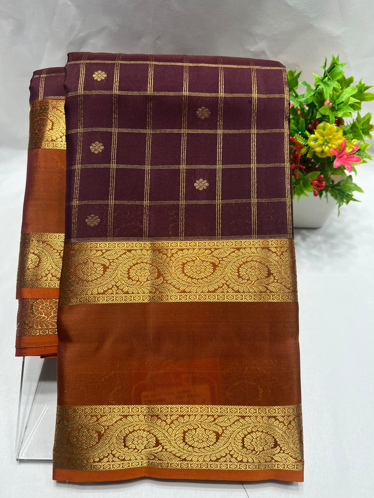 Kanchi Mix Silk Saree