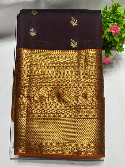 Kanchi Mix Silk Saree