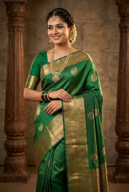 Kanchi Mix Silk Saree