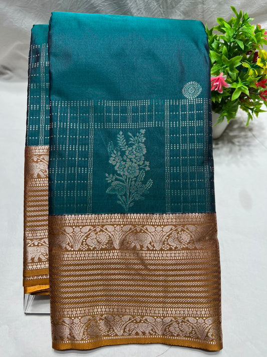 Kanchi Mix Silk Saree