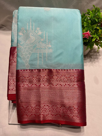 Kanchi Mix Silk Saree
