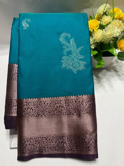 Kanchi Mix Silk Saree