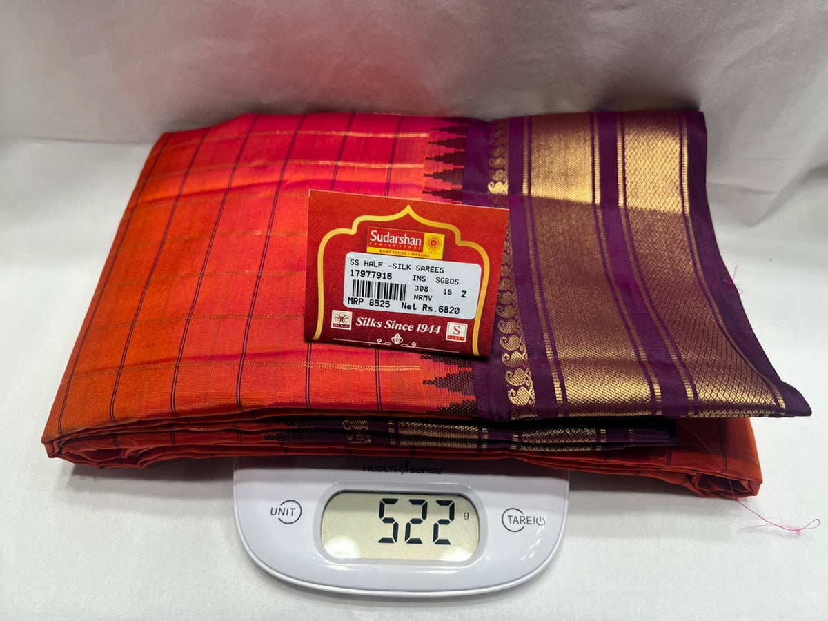 Kanchi Mix Silk Saree