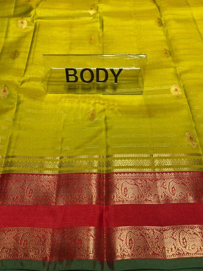 Kanchi Mix Silk Saree