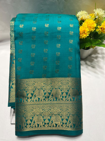 Kanchi Mix Silk Saree