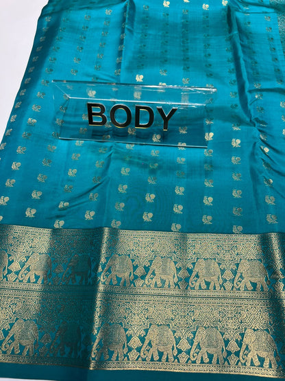 Kanchi Mix Silk Saree