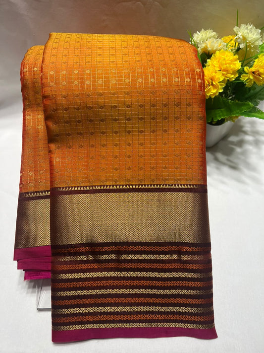 Kanchi Mix Silk Saree