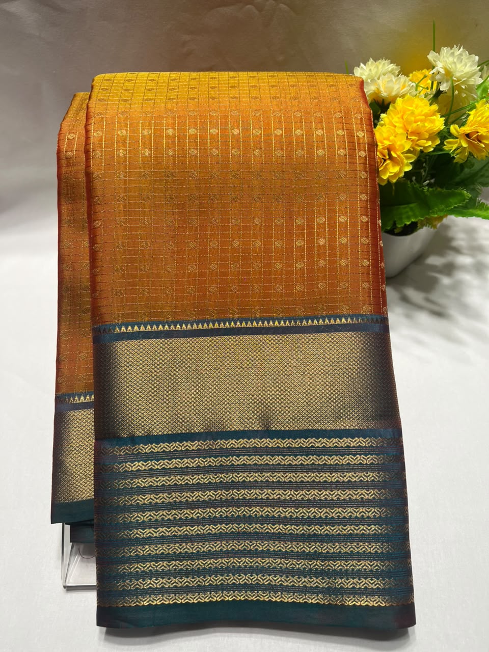 Kanchi Mix Silk Saree