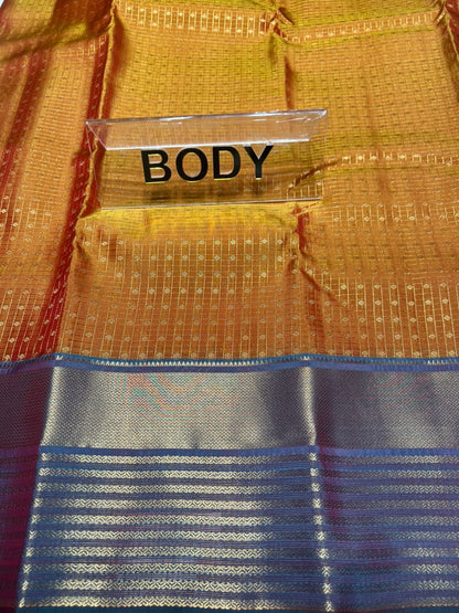 Kanchi Mix Silk Saree