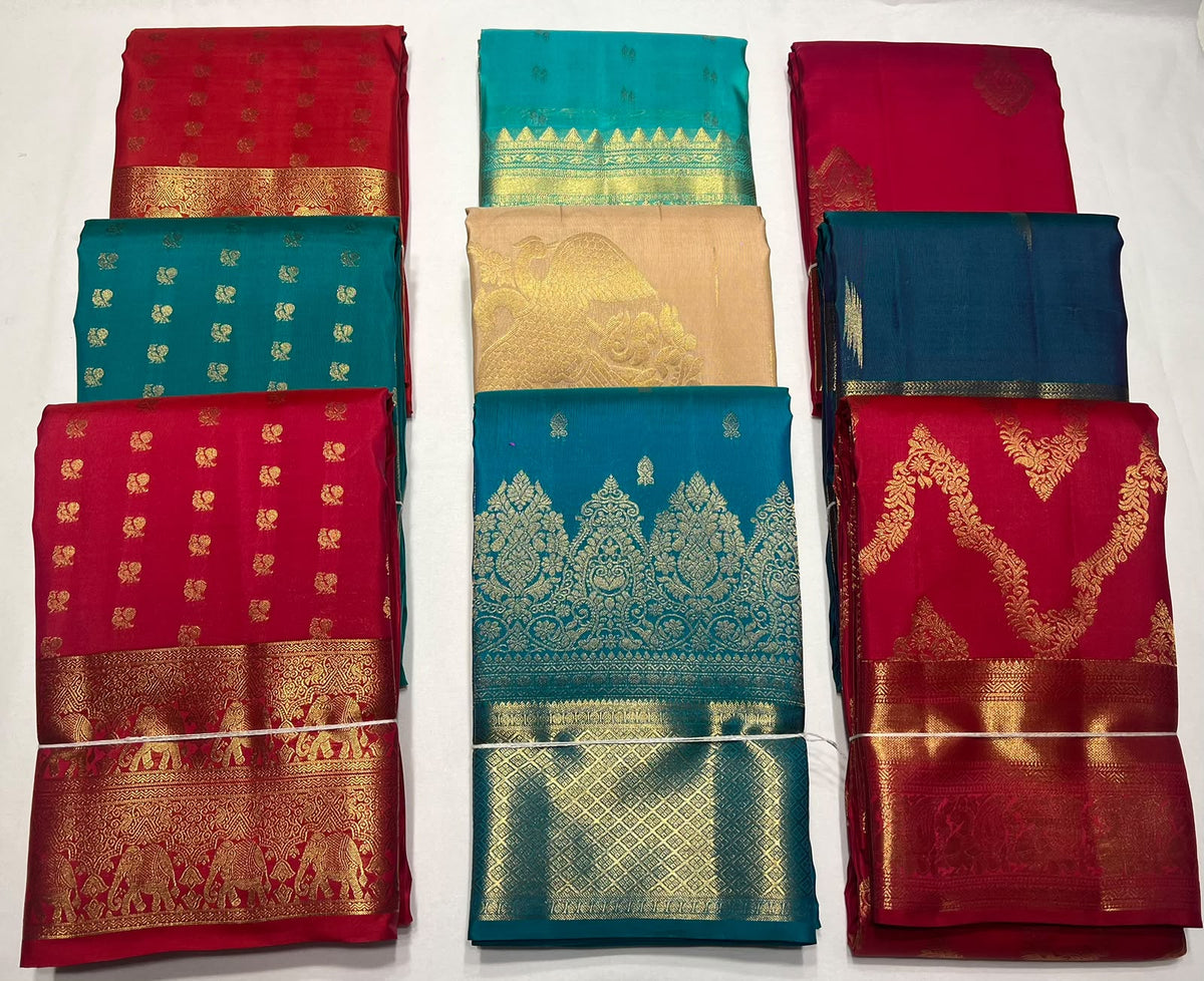 Kanchi Mix Silk Saree