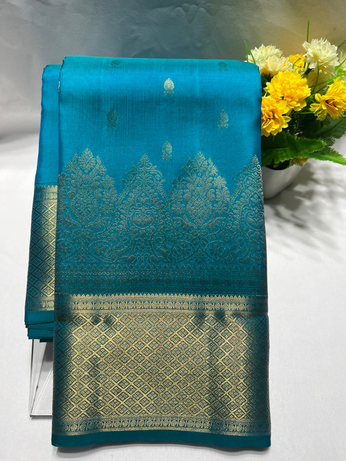 Kanchi Mix Silk Saree