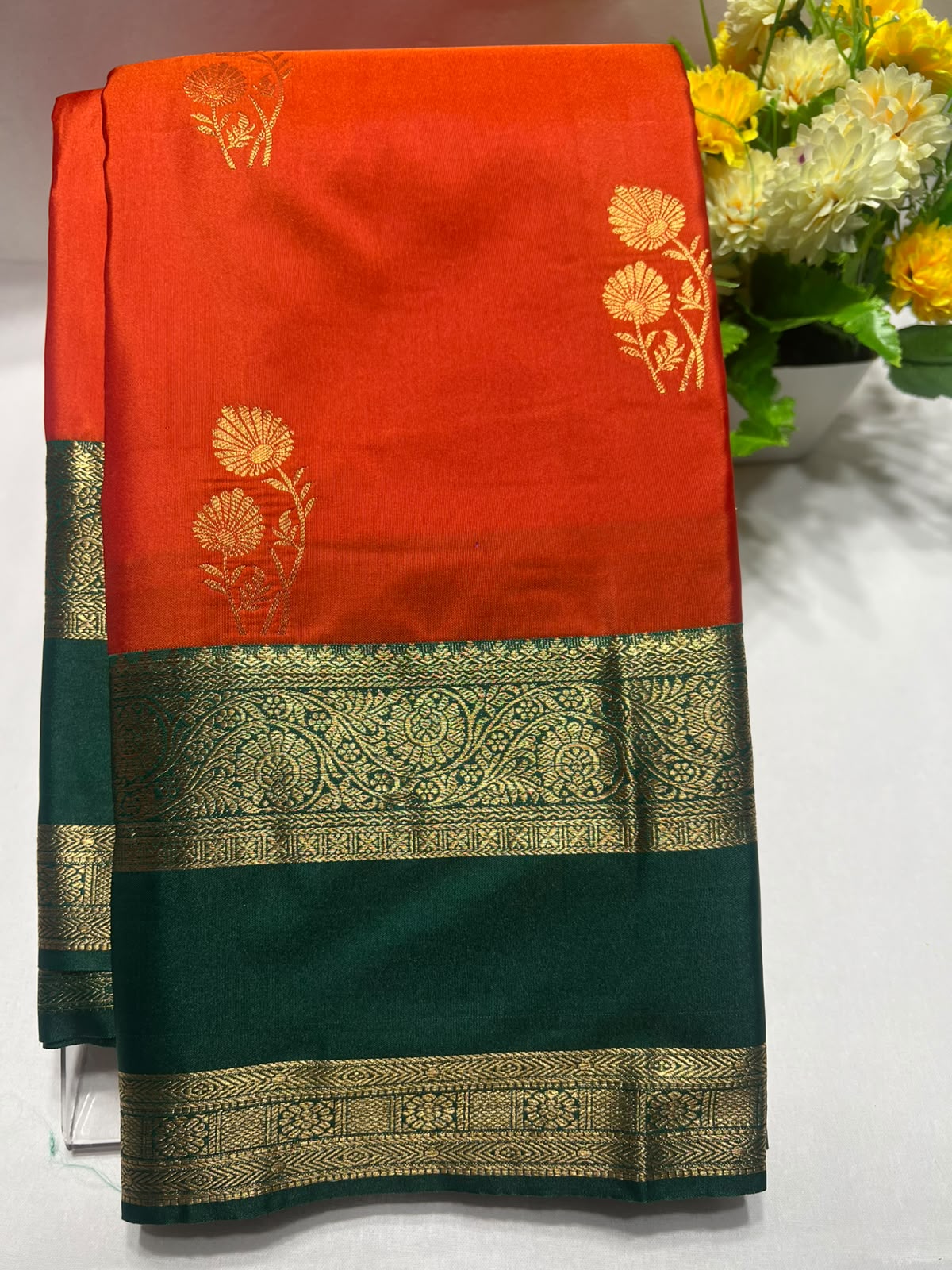 Kanchi Mix Silk Saree