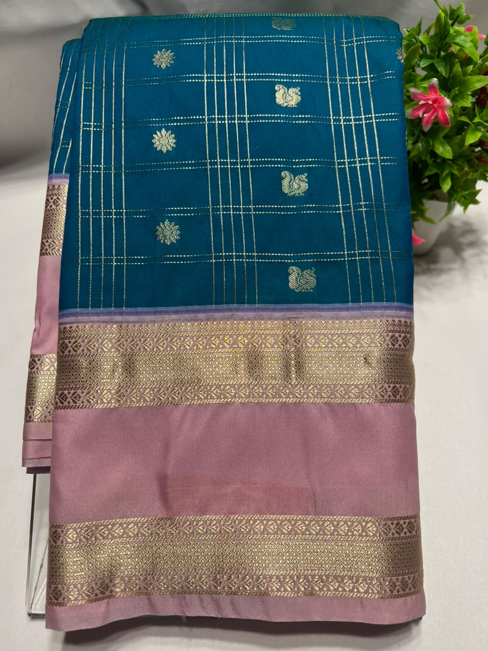 Kanchi Mix Silk Saree