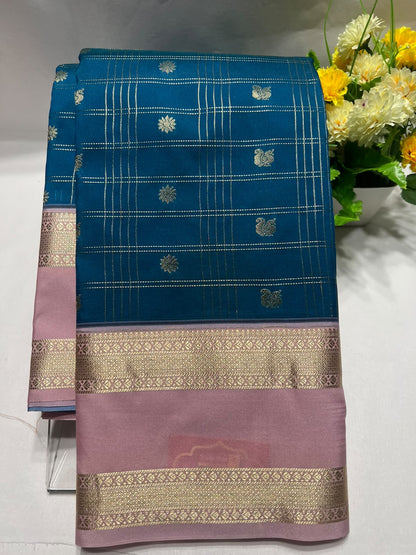 Kanchi Mix Silk Saree