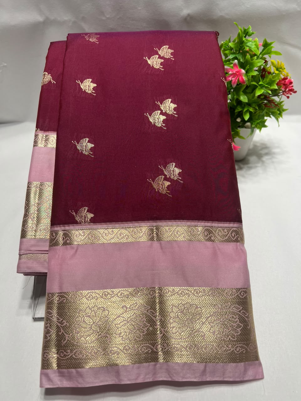 Kanchi Mix Silk Saree