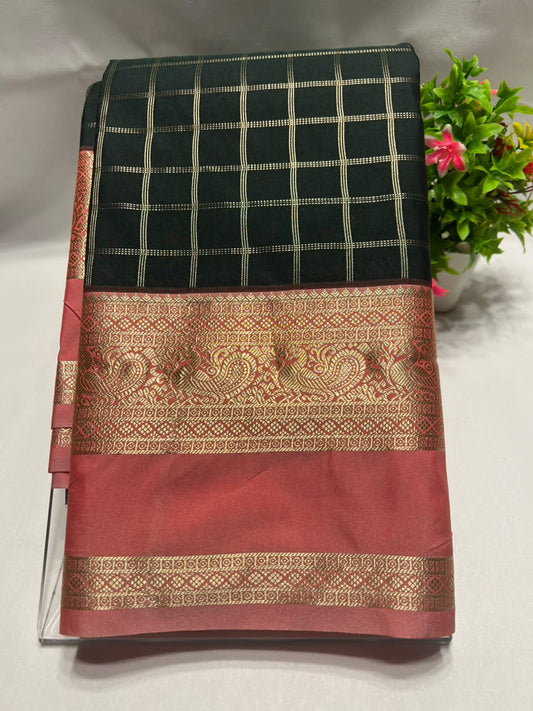 Kanchi Mix Silk Saree