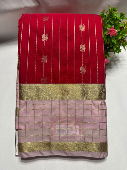 Kanchi Mix Silk Saree