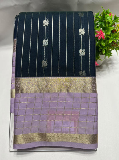Kanchi Mix Silk Saree