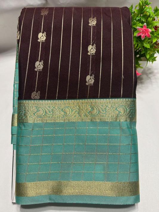 Kanchi Mix Silk Saree