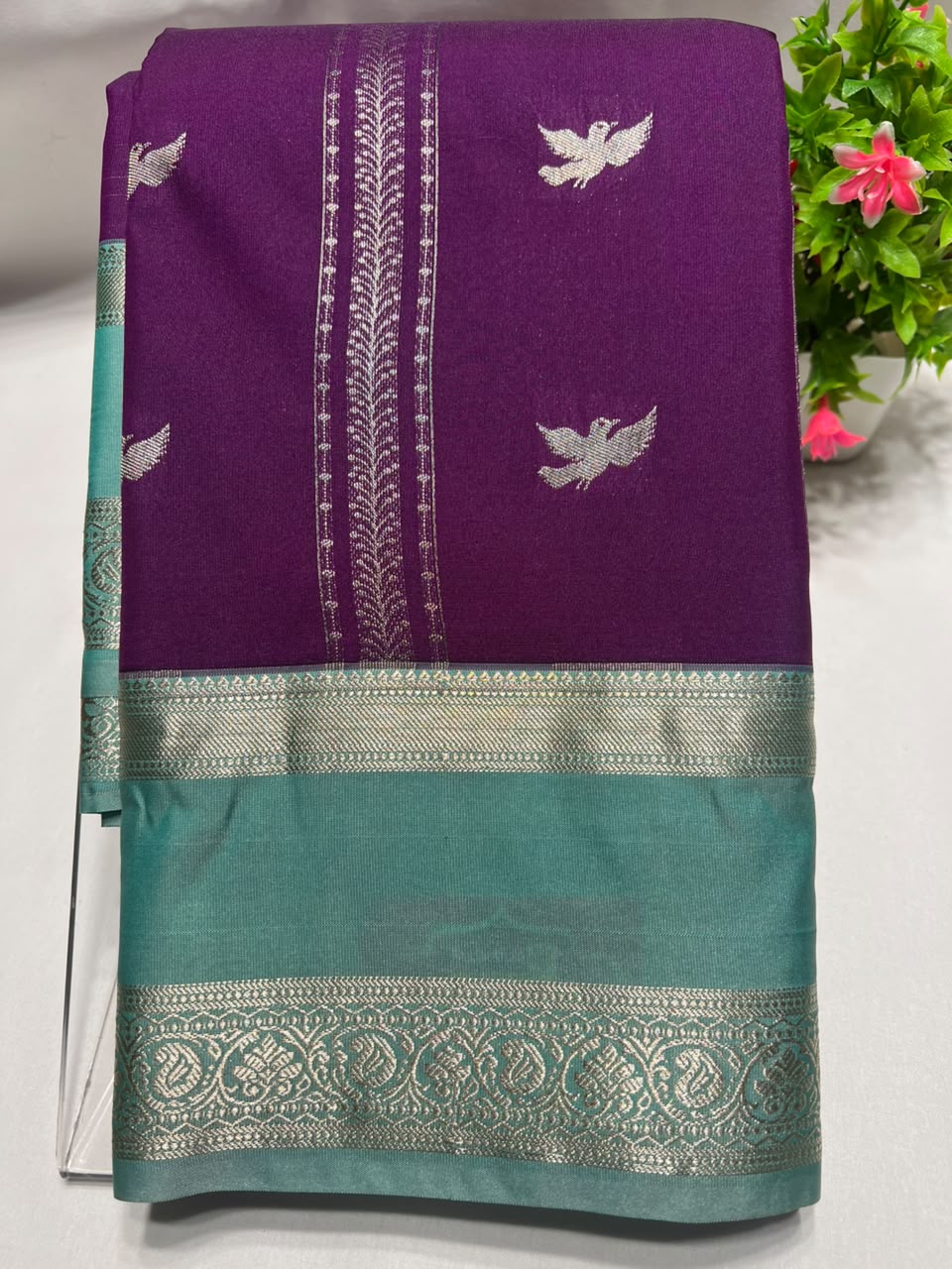 Kanchi Mix Silk Saree