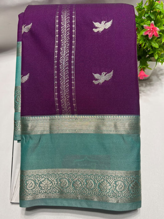 Kanchi Mix Silk Saree
