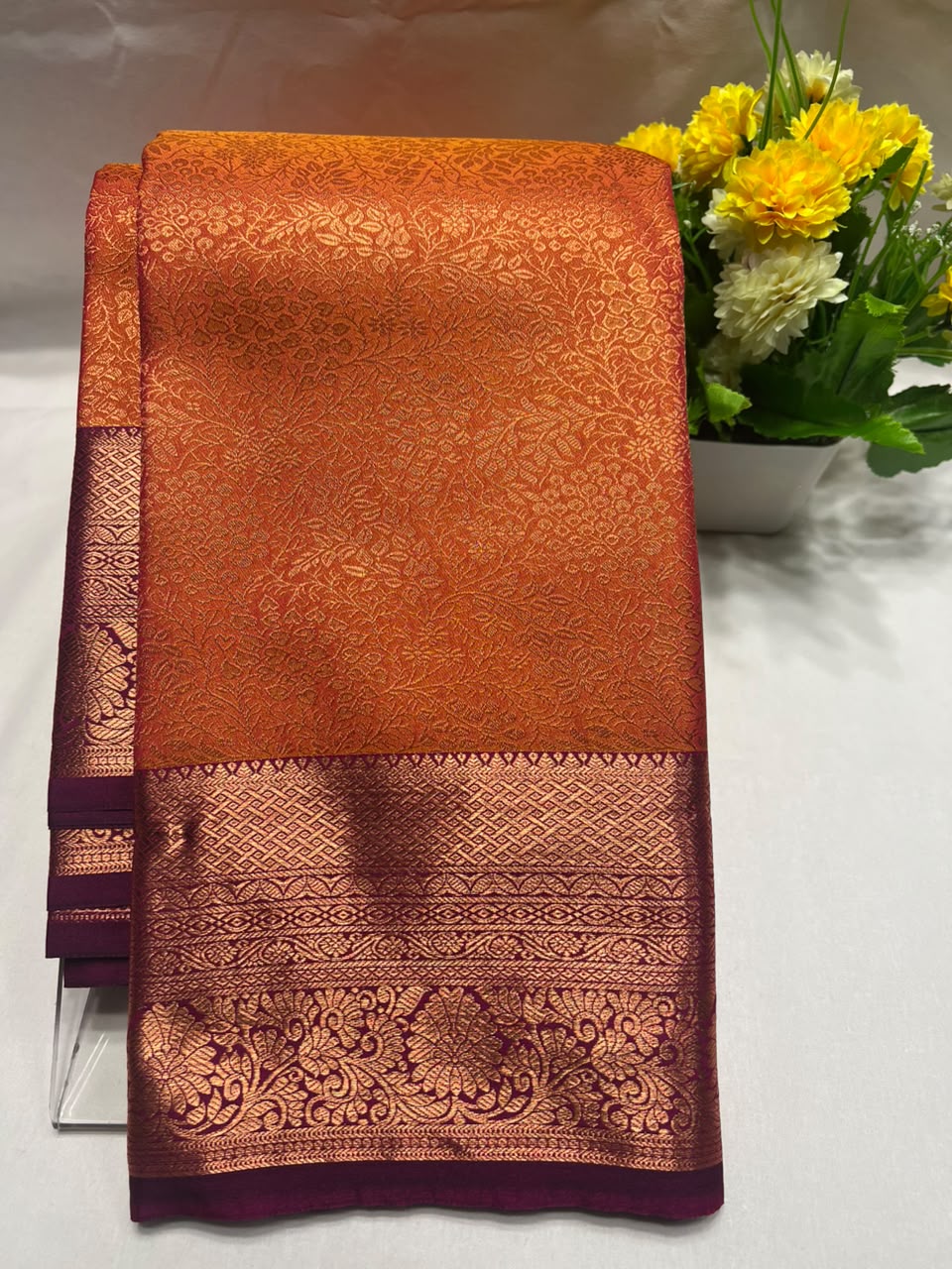 Kanchi Mix Silk Saree