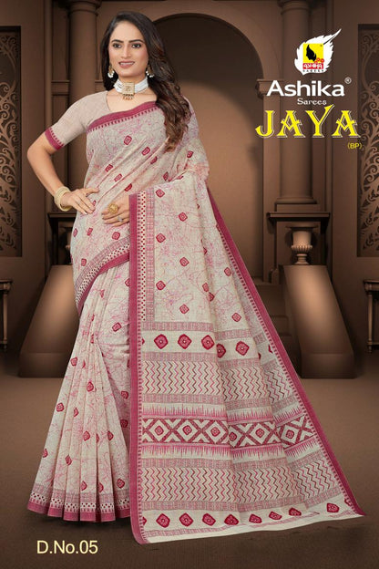 Pure Cotton Silk Saree.