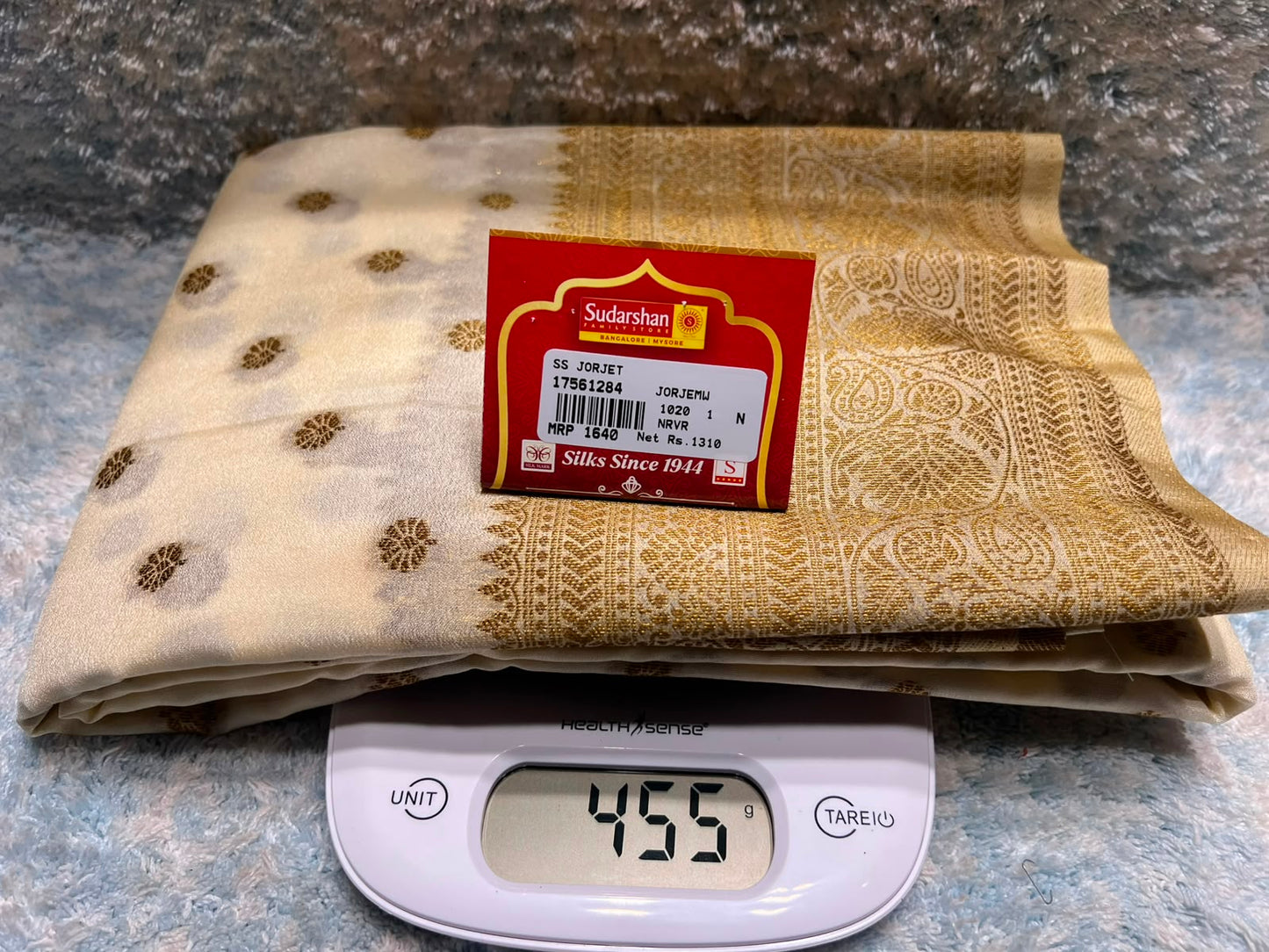 Jorjet Crape Sarees