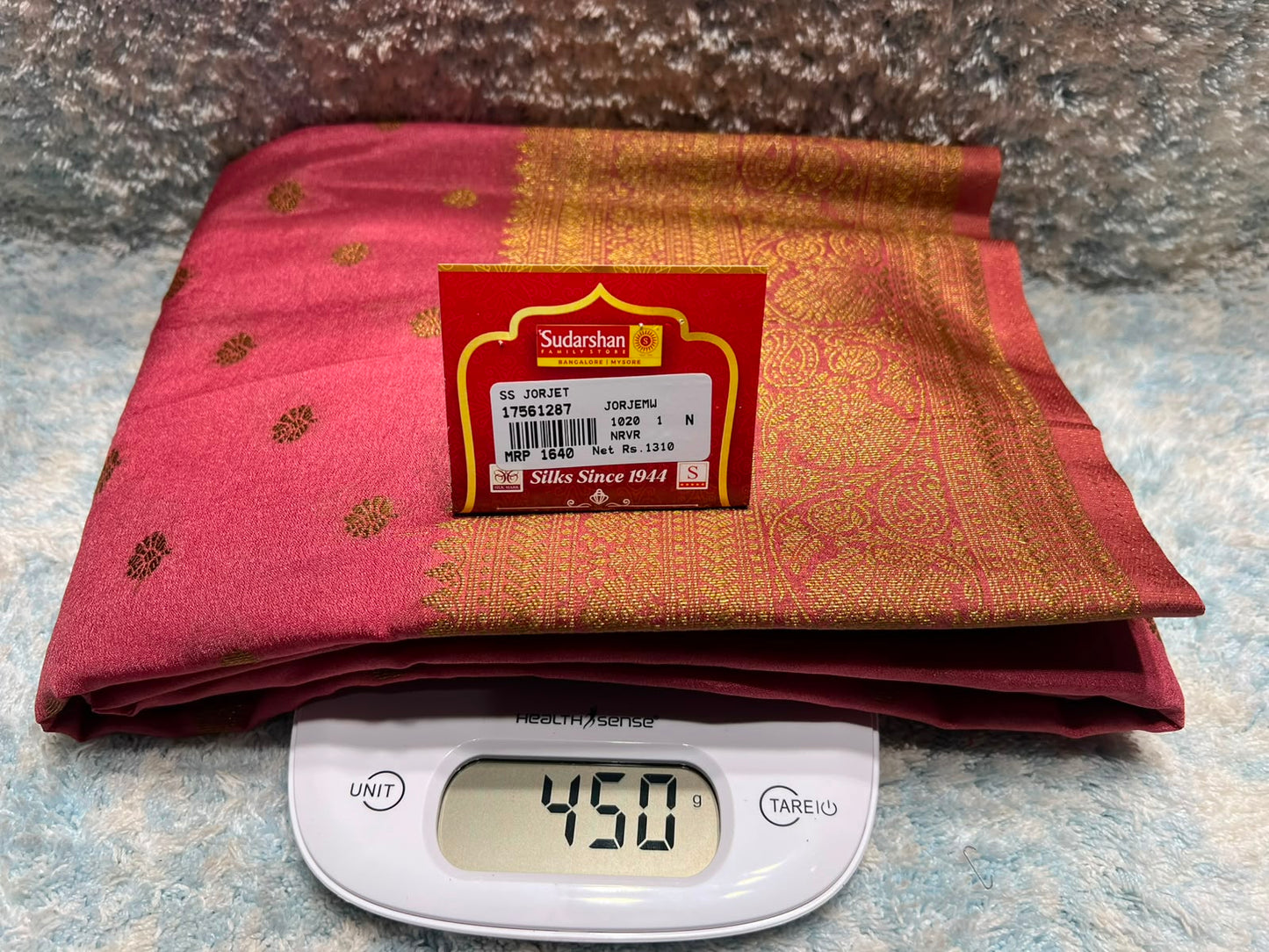Jorjet Crape Sarees