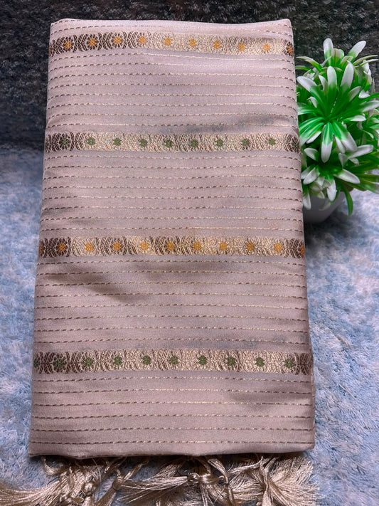 Georgette Crape Sarees