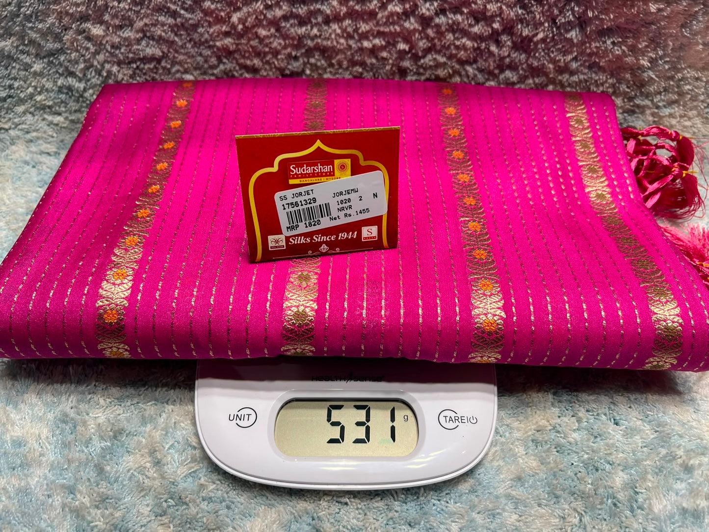 Jorjet Crape Sarees