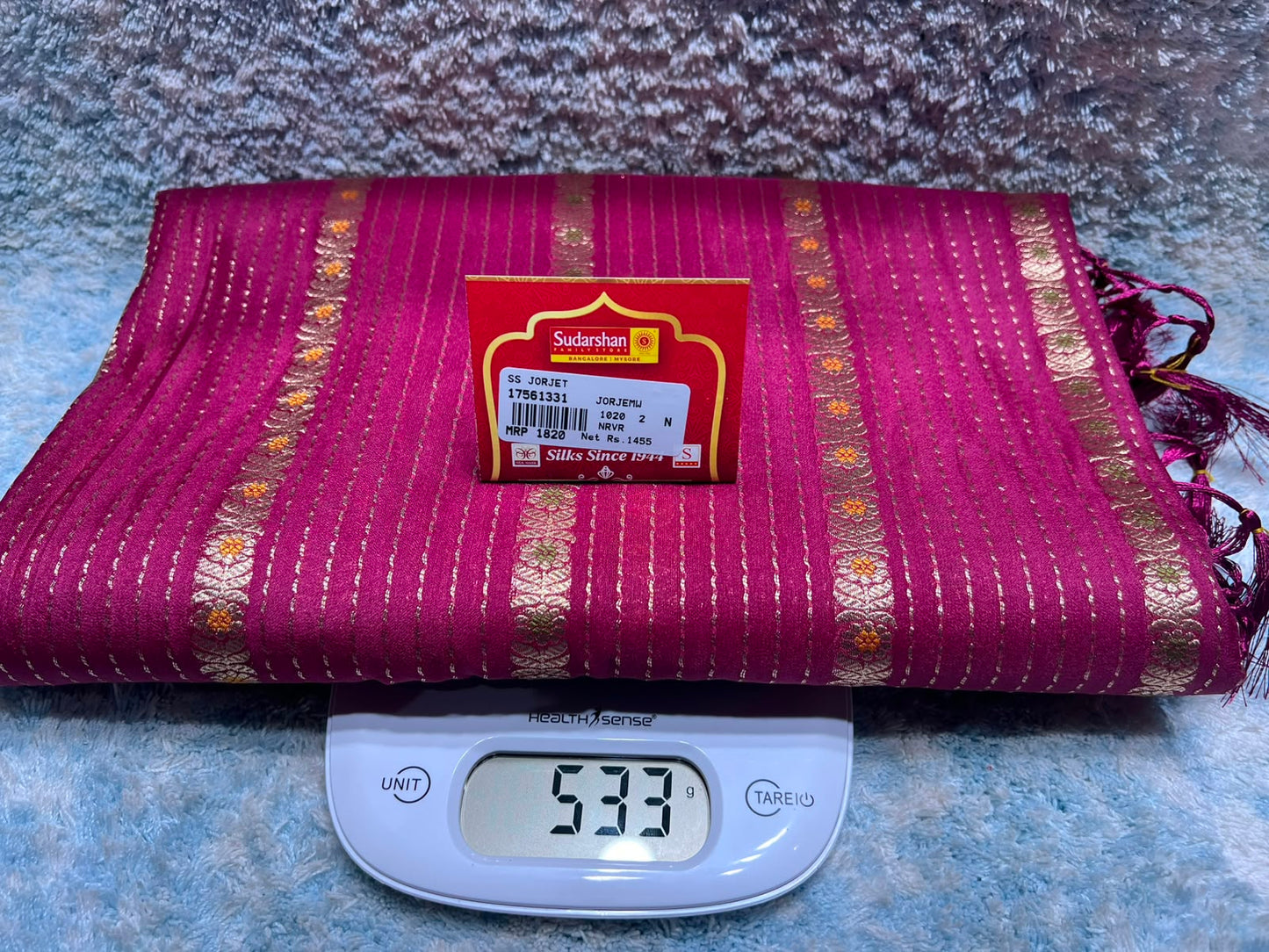 Jorjet Crape Sarees
