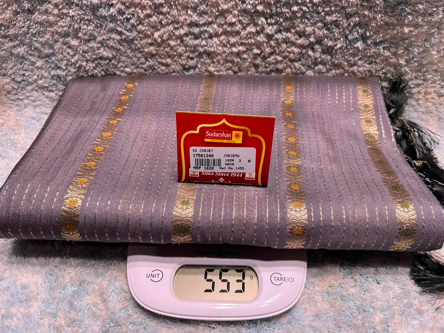Jorjet Crape Sarees