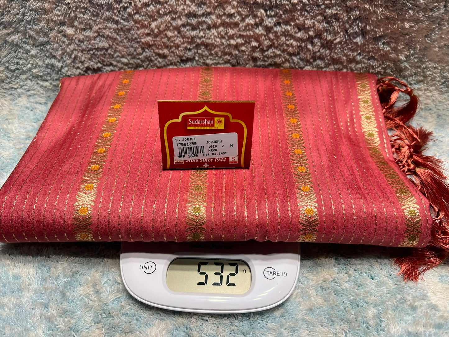 Jorjet Crape Sarees