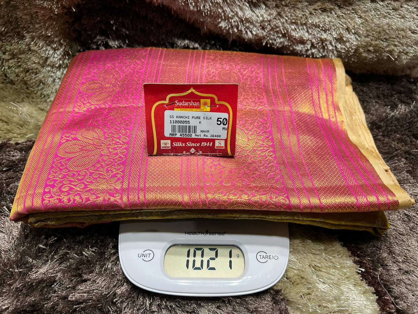 Pure Kanchipuram Silk Saree