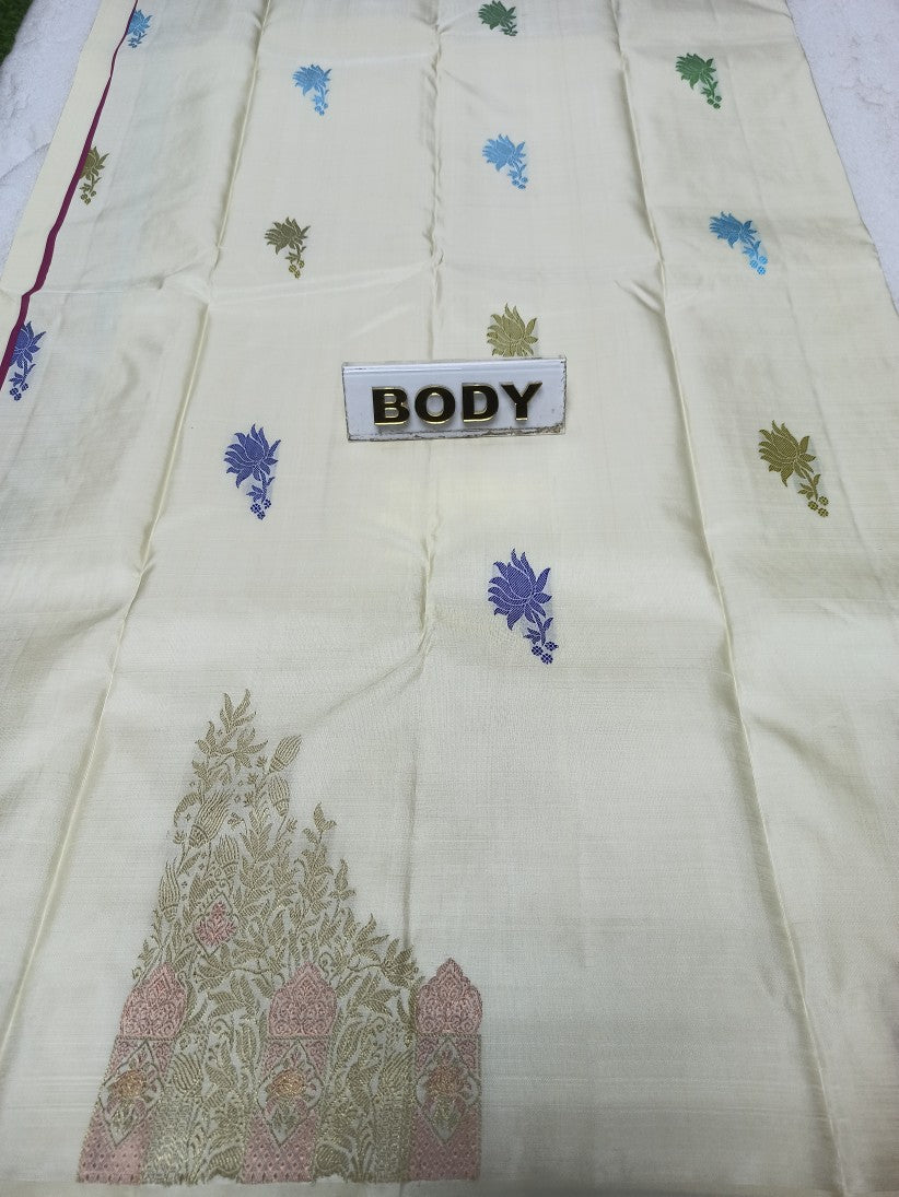 Pure Kanchipuram Silk Saree.