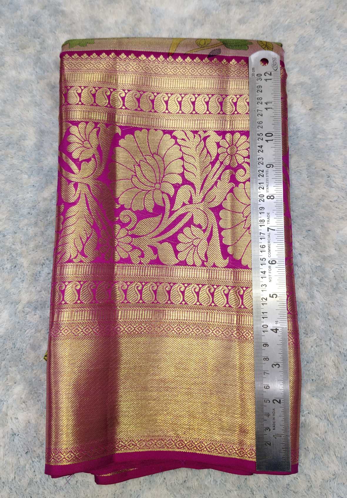 New Traditional Kalamkari Pure Silk Saree