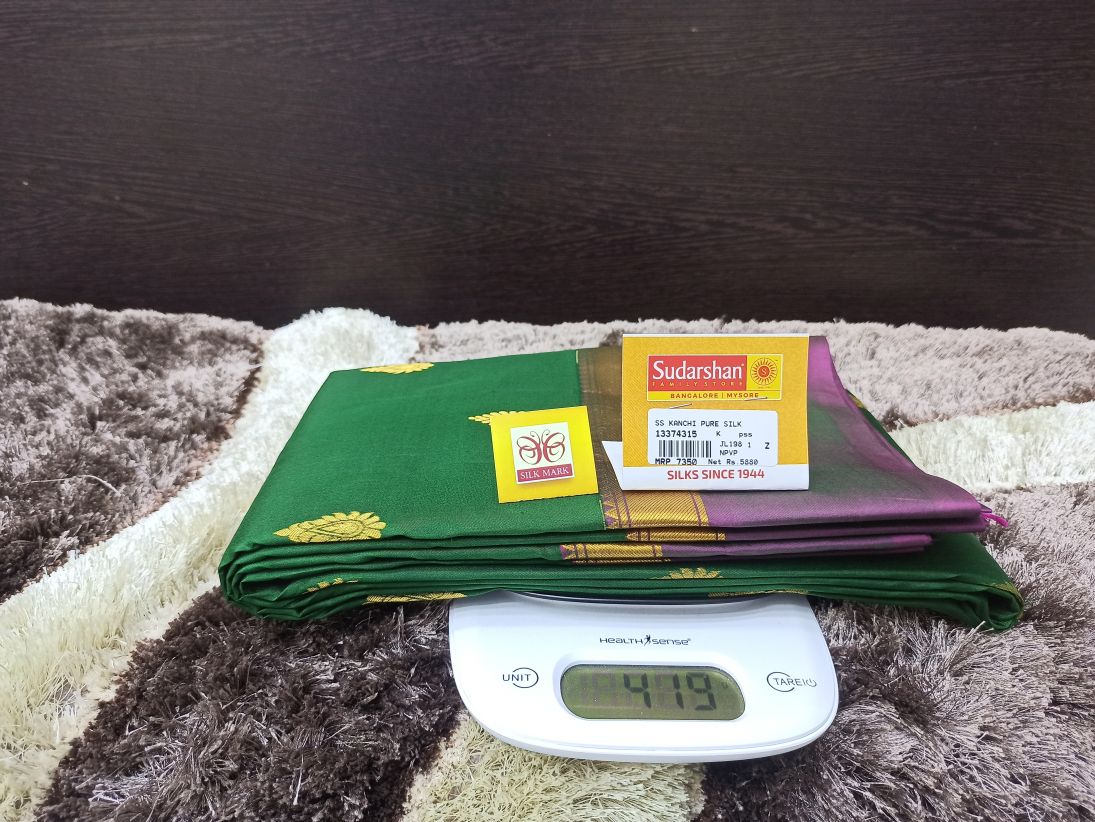 Pure Kanchipuram Silk Saree