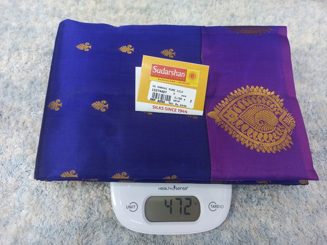 Pure Kanchipuram Silk Saree